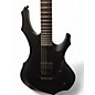 Used ESP LTD F Black Metal Flat Black Solid Body Electric Guitar