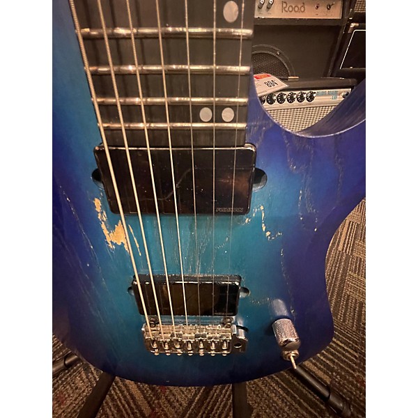 Used Kiesel Used Kiesel Vanquish 7 Blue Solid Body Electric Guitar