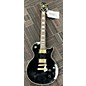 Used Epiphone Used Epiphone Les Paul Custom Black Solid Body Electric Guitar