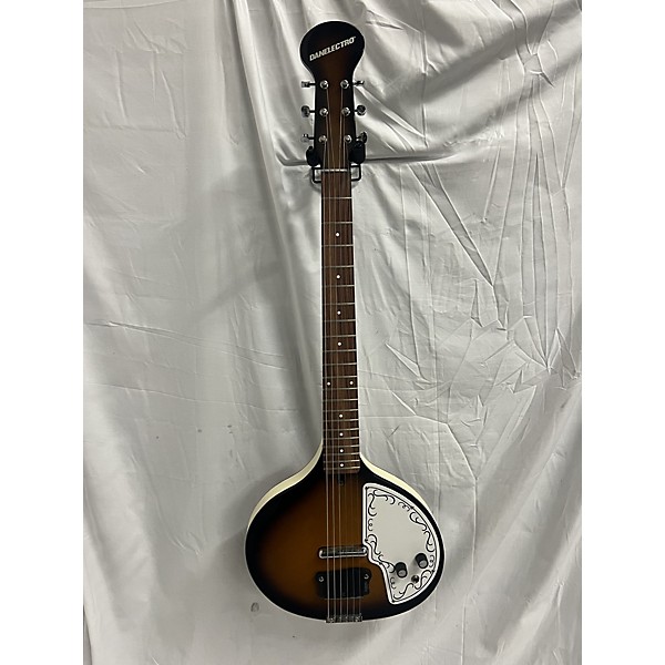 Used Danelectro Baby Sitar Solid Body Electric Guitar