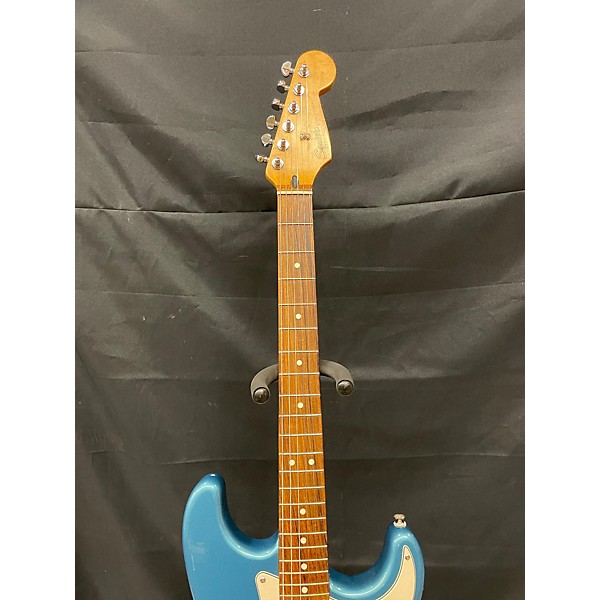 Used Squier Used Squier Mexican Stratocaster Blue Solid Body Electric Guitar