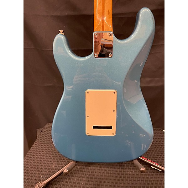 Used Squier Used Squier Mexican Stratocaster Blue Solid Body Electric Guitar