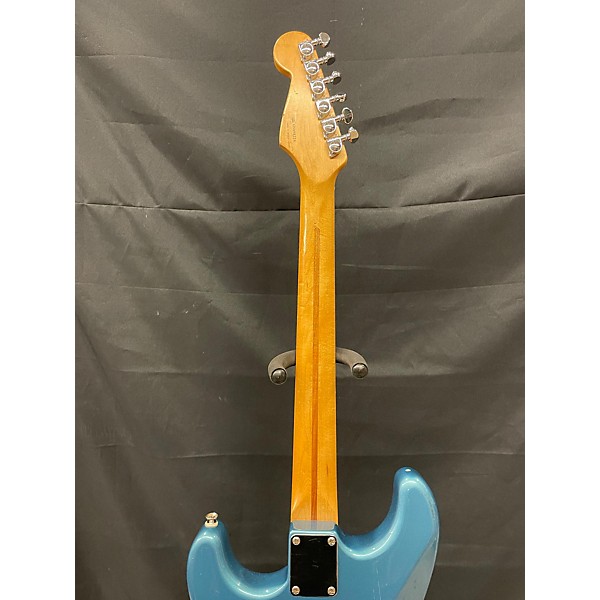 Used Squier Used Squier Mexican Stratocaster Blue Solid Body Electric Guitar