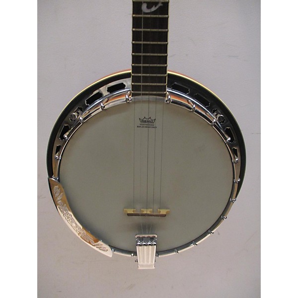 Used Ibanez Used Ibanez B300 Resonator Banjo White Banjo