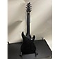 Used Schecter Guitar Research Used Schecter Guitar Research Damien Elite 7 Left Handed Trans Black Electric Guitar