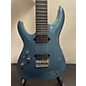 Used Schecter Guitar Research Used Schecter Guitar Research Aaron Marshall AM-7 7-String Left Handed Cobalt Slate Electric...