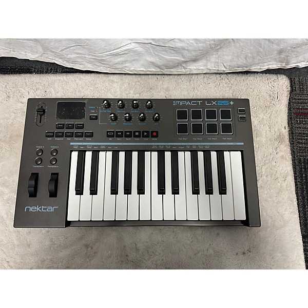 Used Nektar Impact LX25+ MIDI Controller