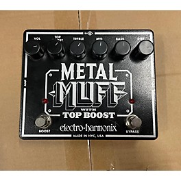 Used Electro-Harmonix Used Electro-Harmonix Metal Muff Distortion With Top Boost Effect Pedal