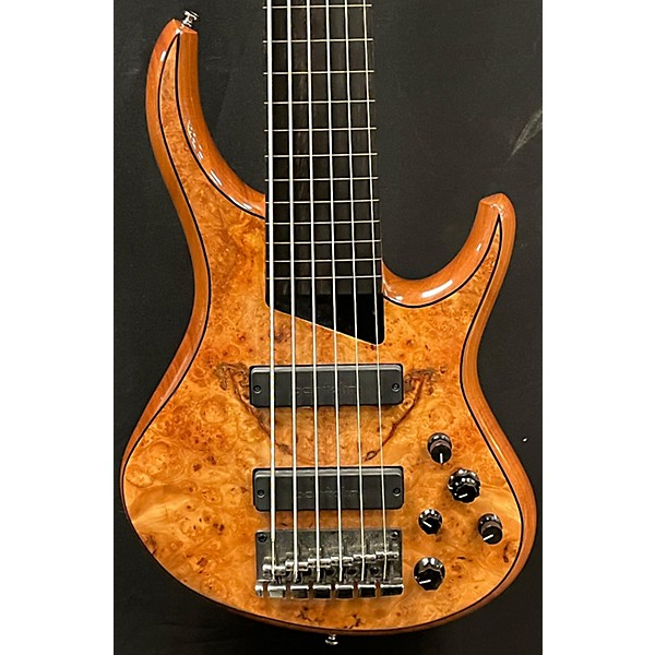 Used MTD Kingston Z6 Natural Electric Bass Guitar