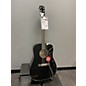 Used Fender Used Fender CD60 Dreadnought Black Acoustic Guitar thumbnail