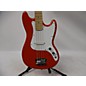 Used Squier Used Squier Bronco Candy Apple Red Electric Bass Guitar