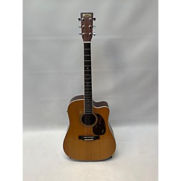 Used Martin Used Martin DC16RGTEAURA Natural Acoustic Electric Guitar