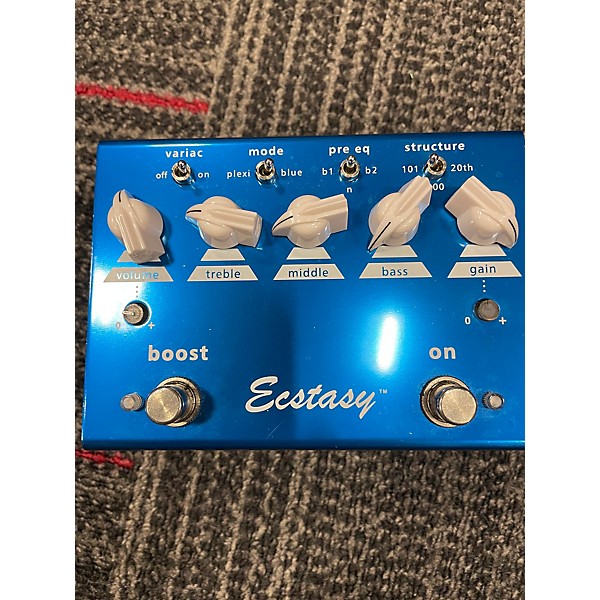 Used Bogner Ecstasy Blue Overdrive Effect Pedal