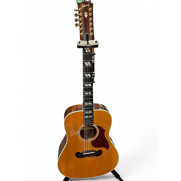 Used Gibson Used Gibson songwriter deluxe 12 string Vintage Natural 12 String Acoustic Electric Guitar