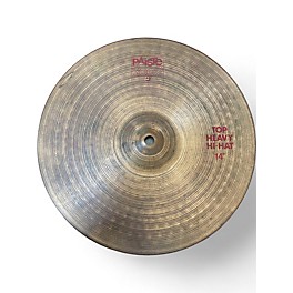 Used Paiste Used Paiste 2002 Heavy Hi Hat Pair Cymbal