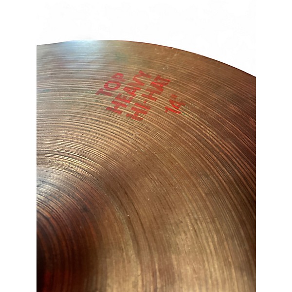 Used Paiste Used Paiste 2002 Heavy Hi Hat Pair Cymbal