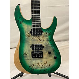 Used Schecter Guitar Research Reaper 6 Green Burst Solid Body Electric Guitar