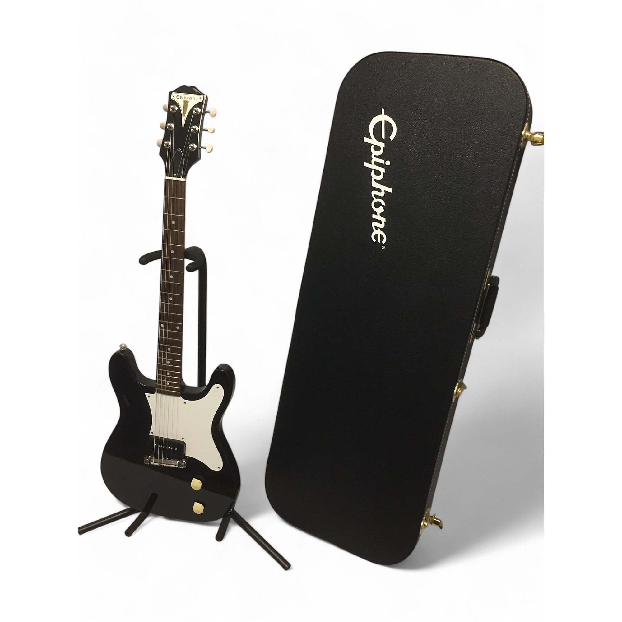 美品 Epiphone エピフォン Coronet ebony ギター ブラック EPIPHONE ( エピフォン ) Coronet Ebony 送料無料 | サウンドハウス