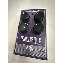 Used TC Electronic Used TC Electronic Thunderstorm Flanger Effect Pedal