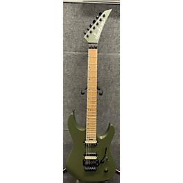 Used Jackson Used Jackson DK2 Pro Dinky Olive Green Solid Body Electric Guitar