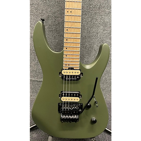 Used Jackson Used Jackson DK2 Pro Dinky Olive Green Solid Body Electric Guitar