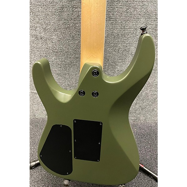 Used Jackson Used Jackson DK2 Pro Dinky Olive Green Solid Body Electric Guitar