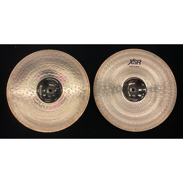 Used SABIAN Used SABIAN 14in XSR HI HAT PAIR Cymbal