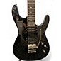 Used Dean Used Dean Custom 450 Floyd Rose BLACK SPARKLE Solid Body Electric Guitar