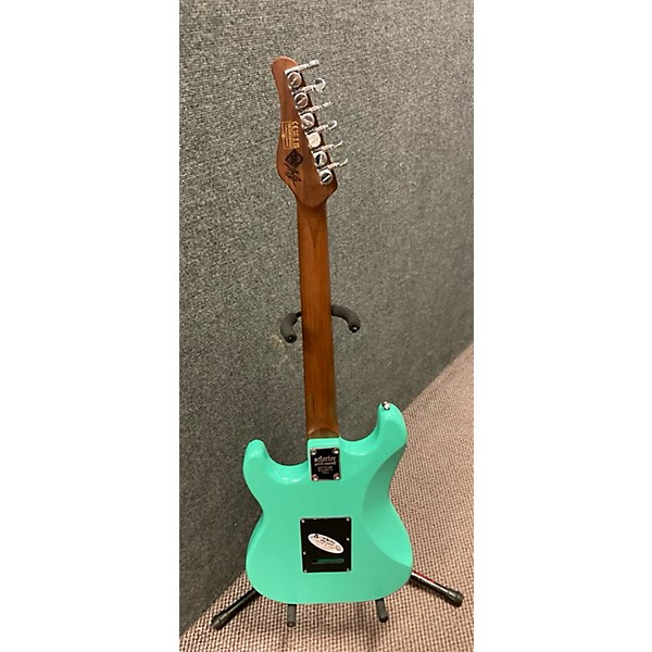 Used Schecter Guitar Research Used Schecter Guitar Research Nick Johnston Series Seafoam Green Solid Body Electric Guitar