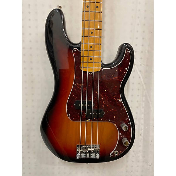 Used Fender American Professional II Precision Bass 2 Color Sunburst Electric Bass Guitar