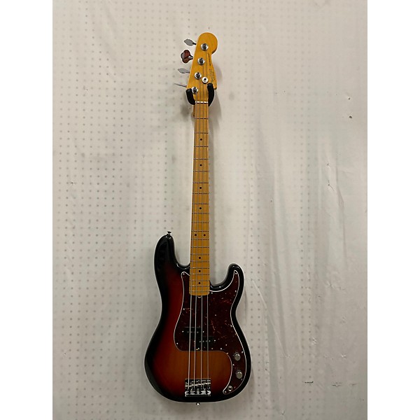 Used Fender American Professional II Precision Bass 2 Color Sunburst Electric Bass Guitar