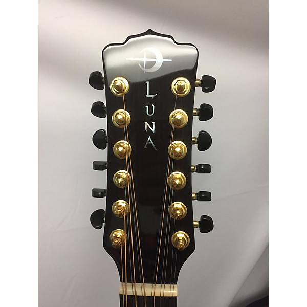 Used Luna Used Luna Vista Eagle 12 Custom Graphic 12 String Acoustic Electric Guitar