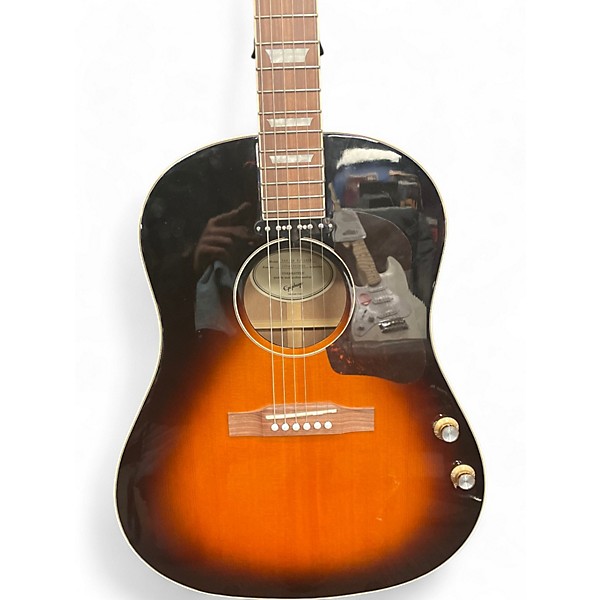 Used Epiphone EJ160E John Lennon Signature Sunburst Acoustic Electric Guitar