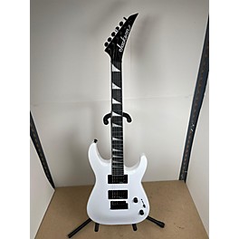 Used Jackson Used Jackson JS22 Dinky White Solid Body Electric Guitar