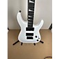 Used Jackson Used Jackson JS22 Dinky White Solid Body Electric Guitar