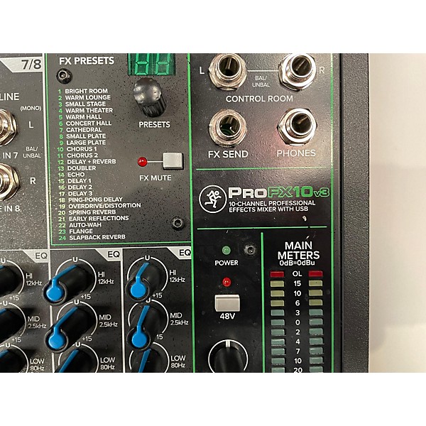 Used Mackie Used Mackie ProFX10v3 Unpowered Mixer