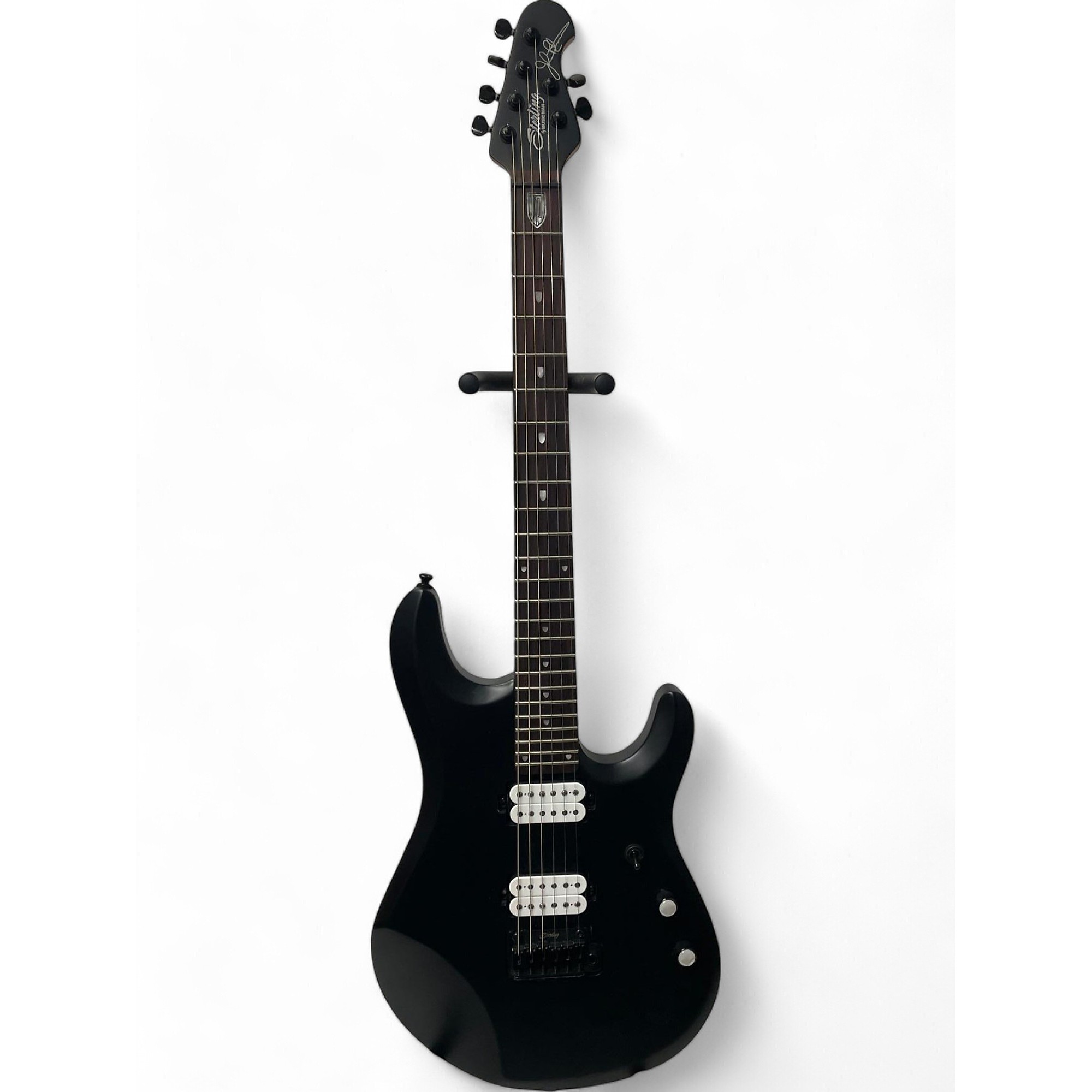 Sterling JP60 stealth black エレキギター Used Sterling by Music Man JP60 Black Solid Body Electric