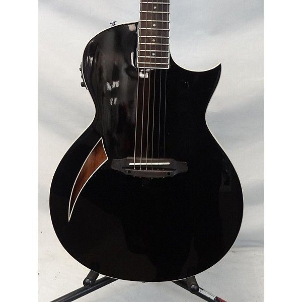 Used ESP LTD TL6 Black Acoustic Electric Guitar