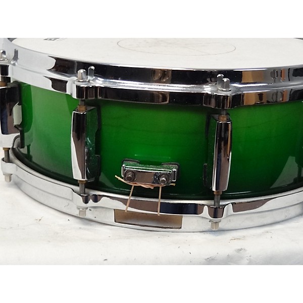 Used Pearl Used Pearl 14X4.5 Masterworks Custom Snare Drum Emerald Fade