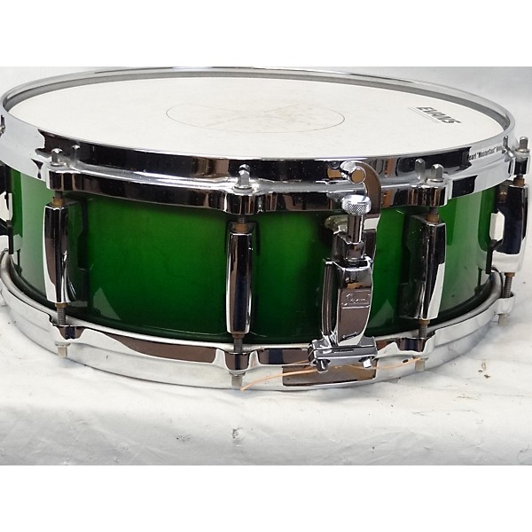 Used Pearl Used Pearl 14X4.5 Masterworks Custom Snare Drum Emerald Fade