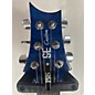 Used PRS Used PRS SE Custom 24 Trans Blue Solid Body Electric Guitar