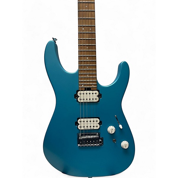 ほぼ新品CHARVEL Pro-Mod DK24 HH 2PT Blue Used Charvel PRO MOD DK24 HH 2-PT CM MATTE BLUE FROST Solid