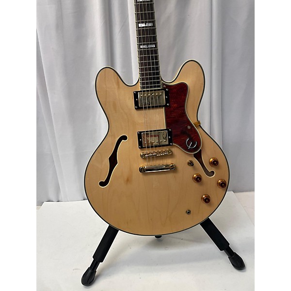 Used Epiphone Used Epiphone Sheraton II Natural Hollow Body Electric Guitar