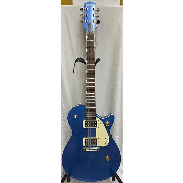 Used Gretsch Guitars Used Gretsch Guitars G2217 STREAMLINER FAIRLINE BLUE Solid Body Electric Guitar