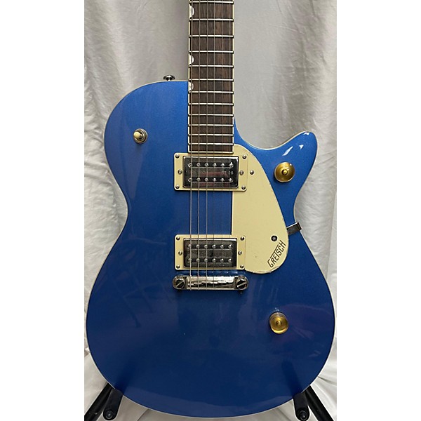 Used Gretsch Guitars Used Gretsch Guitars G2217 STREAMLINER FAIRLINE BLUE Solid Body Electric Guitar