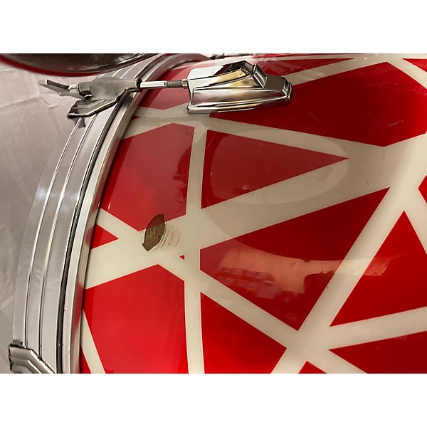 Used TAMA 1984 SWINGSTAR VAN HALEN WRAP Drum Kit