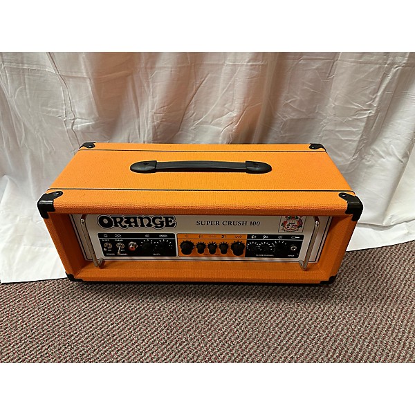 Used Orange Amplifiers Super Crush 100 Solid State Guitar Amp Head