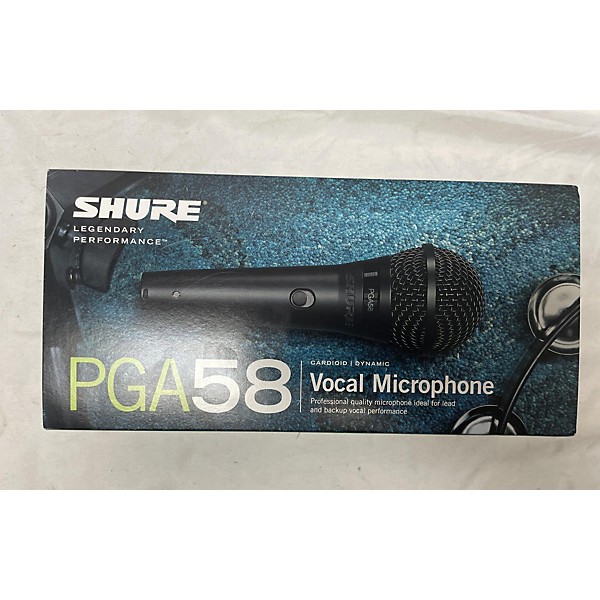 Used Shure Used Shure PGA58 Dynamic Microphone