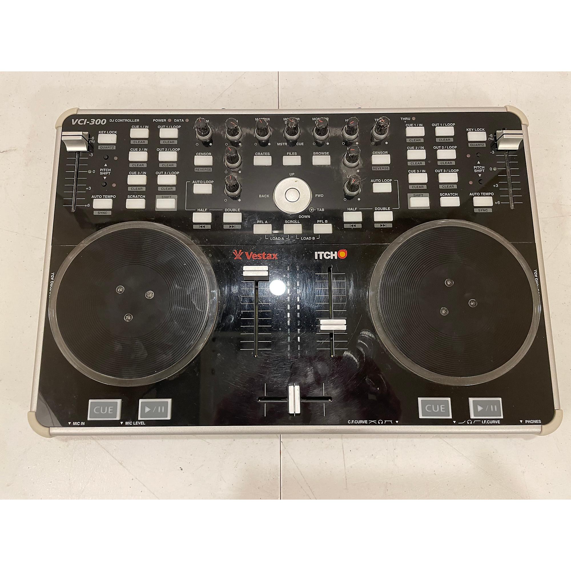 vestax itch 人気 vci-300 dj controller つなぎ方