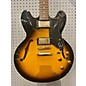 Used Epiphone Used Epiphone Dot Deluxe Flametop 2 Tone Sunburst Hollow Body Electric Guitar